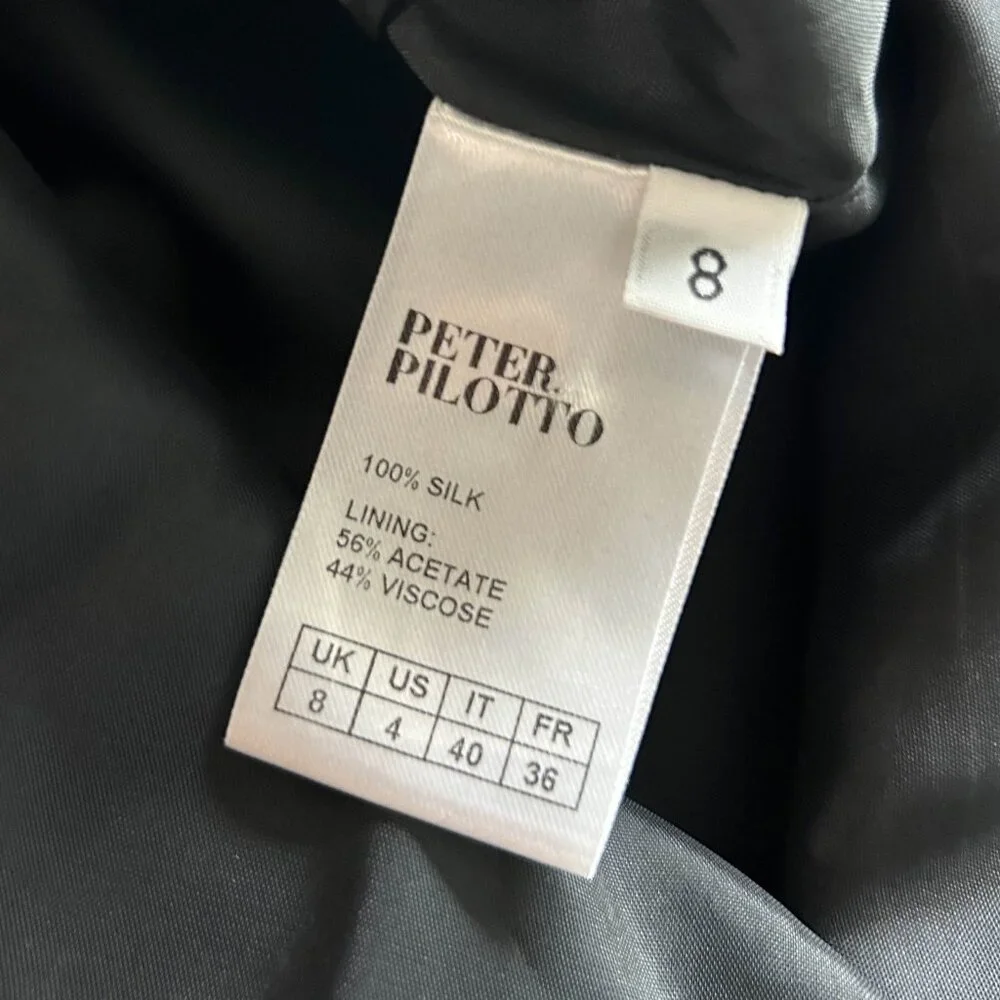 Peter Pilotto Digitally Printed Silk Dress ALT ASO Blair Waldorf